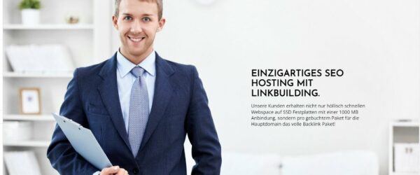 SEO Hosting oder Webspace mit Backlink Eintrag.